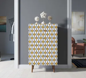 Комод высокий "Бербер (Berber)" принт 22 арт BB10/Print_22