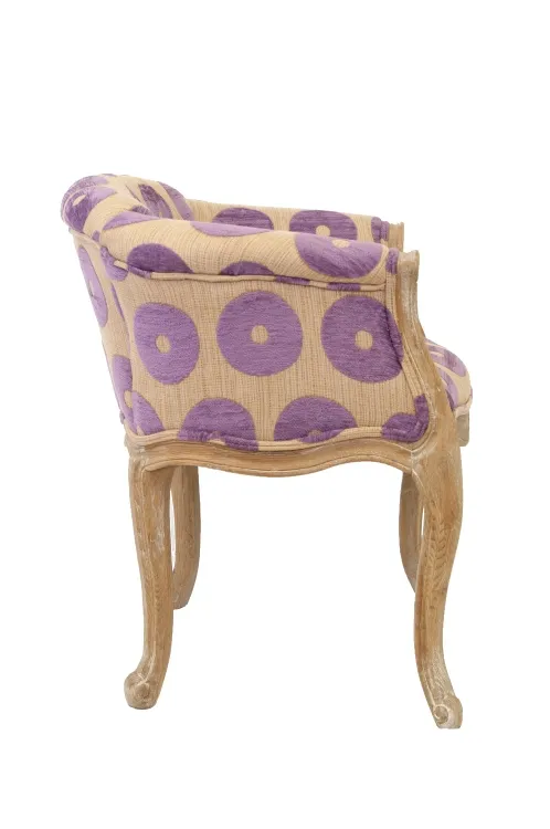 купить Низкое кресло ретро Kandy Purple