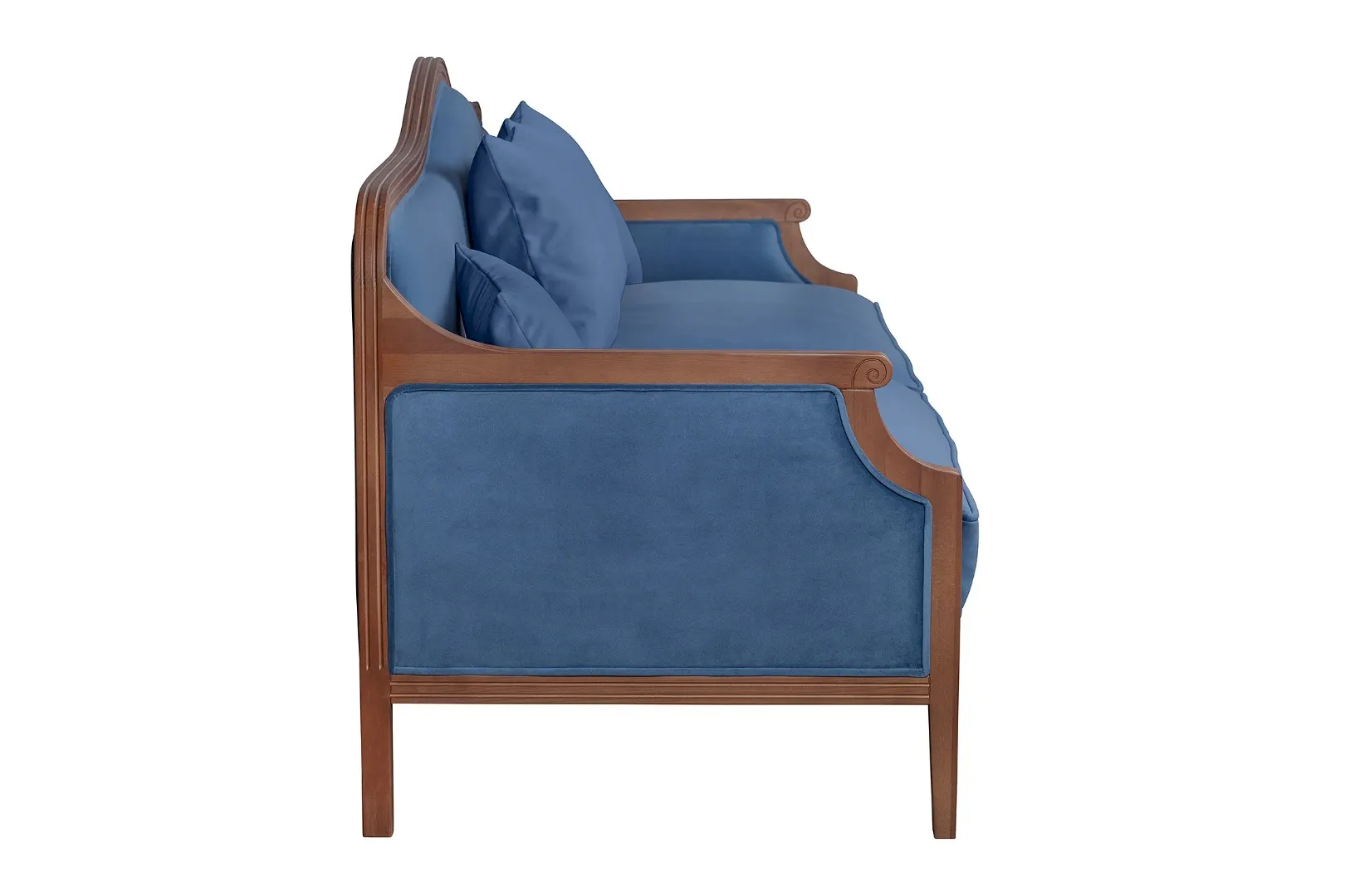 заказать Диван с высокой спинкой Madesta Blue