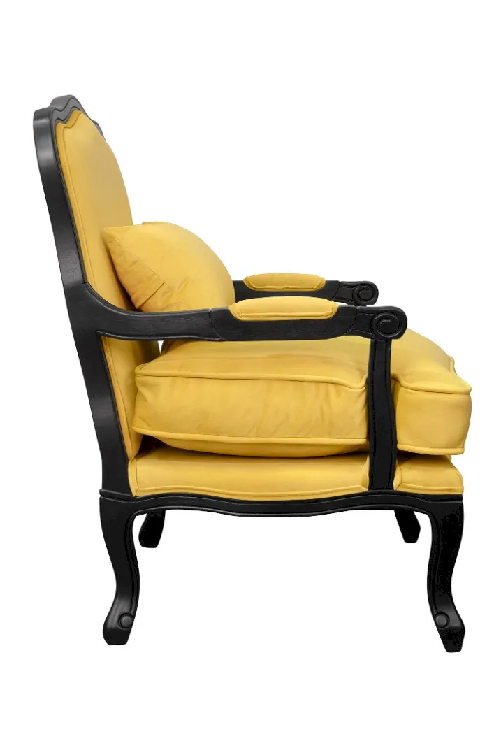 заказать Мягкое кресло ретро Nitro Yellow V3 в Екатеринбурге