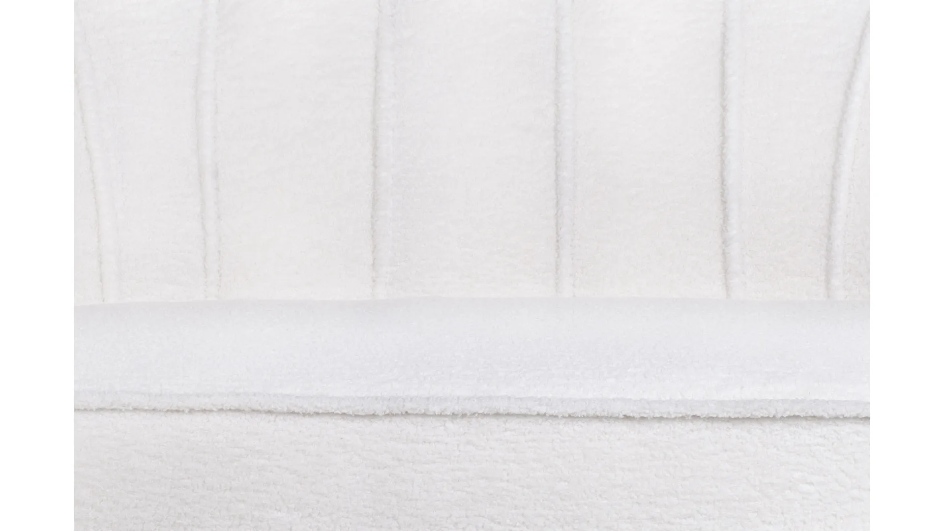 фото Комплект кресел и дивана ракушка Pearl Double White Boucle