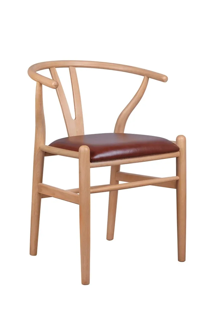 купить Стул ретро Wishbone Brown