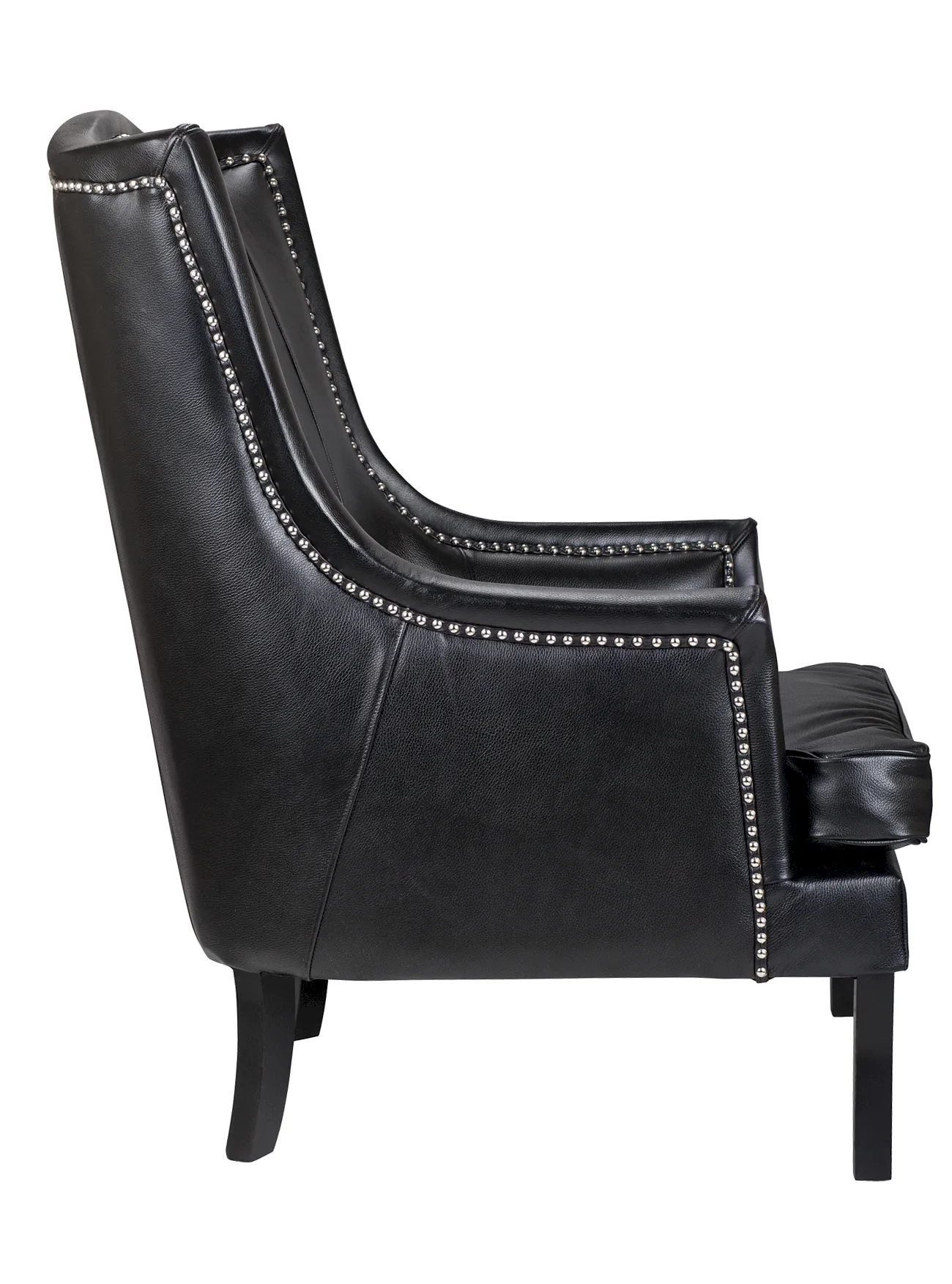 заказать Кожаное кресло каминное Chester Black Leather в Москве заказать Кожаное кресло каминное Chester Black Leather