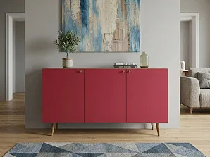 красивый Комод "Бербер (Berber)" три дверки арт BB01/Print_3031 в интернет-магазине