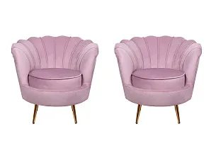 красивое Комплект кресел ракушка Pearl Pink