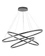 Люстра Orblaze 3 rings 1000 black №0 в Екатеринбурге