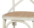 Стул ретро Cross Back White Brush №4 в Екатеринбурге