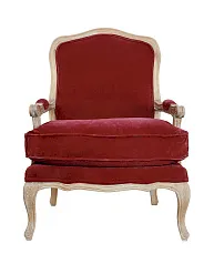 купить стильное Полукресло модерн Nitro цвет бордовый в интернет-магазине
