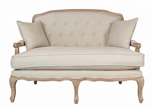 стильный Прямой диван модерн Yareli Beige V2 бежевый