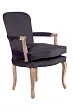 Мягкое полукресло с подлокотниками Anver Oak Black №1