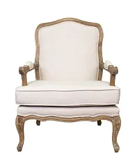 Мягкое кресло с подлокотниками Nitro Beige в интерьере