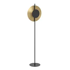 900991 Светодиодный торшер TOCINA, 1х11W (LED), 1300lm, 3000K, L380, H1500, Base ?270, сталь, черный