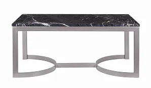 Журнальный столик прямоугольный Aron Marble-Gy в интерьере
