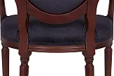Мягкий стул с подлокотниками Delo Kora Arm Black №5