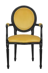 фото Мягкий стул с подлокотниками Delo Kora Arm Yellow