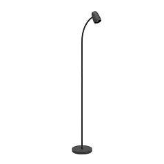 902172 Торшер CARLO, 1X18W(E14), сталь, черный в интерьере