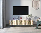 Комод "Бербер (Berber)" с ящиками низкий под TV 23 принт арт BB19/Print_23 №5