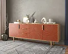 Комод "Лайн (Line)" удлиненный R25/red №2