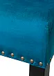 Дизайнерский барный стул Skipton Blue Velvet №4 в Екатеринбурге