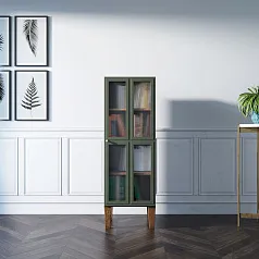 заказать Шкаф-витрина "Андерсен (Andersen)" с рифлеными стеклами арт AN14 в интернет-магазине