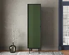 Шкаф c одной дверкой "Эмерсон (Emerson)" арт EM101/green/L №3