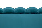 Диван ракушка для гостиниц Pearl Triple Marine Velvet №4 в Екатеринбурге
