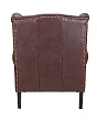Каминное кожаное кресло Royal Brown №3 в Екатеринбурге