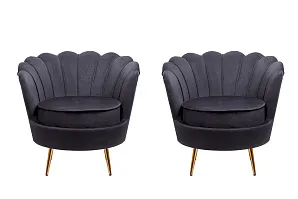 купить стильное Комплект кресел ракушка Pearl Black
