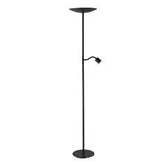 901977 Светодиодный торшер CONIVARINO, 26,5W 1X4W(LED LED), 2700K, 3150 480lm, сталь, черный
