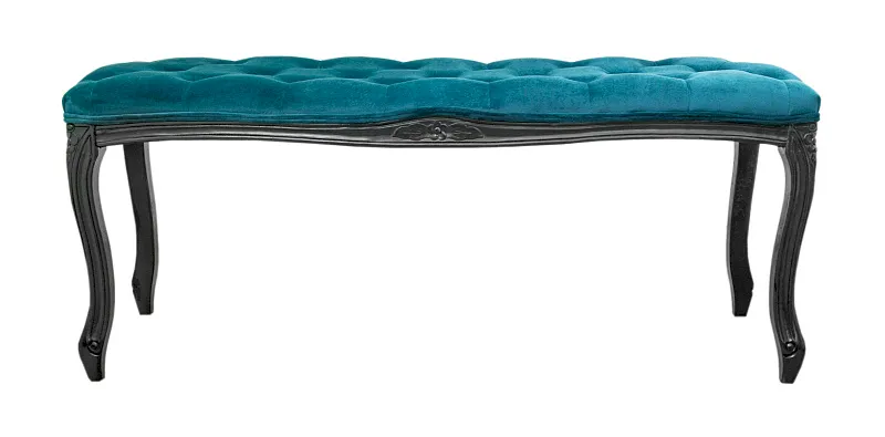 Оттоманка Kina Narrow Blue and Black в Екатеринбурге Оттоманка Kina Narrow Blue and Black