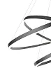 Люстра Orblaze 3 rings 600 black №3 в Екатеринбурге