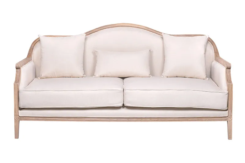 Диван с высокой спинкой Madesta Beige