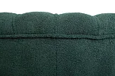 Низкое кресло ракушка Pearl зеленый Boucle №4 в Екатеринбурге
