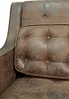 Прямой двухместный диван Hublon цвет желтый №2