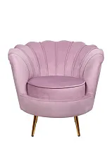 заказать стильное Кресло ракушка Pearl Pink