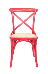 купить Стул ретро Cross Back Red