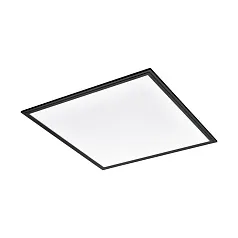 купить 900819 Потолочный светильник  SALOBRENA 1, 33W (LED), 4000K, 4700lm, L595, B595, H50, алюминий, сталь, черный / пластик, белый в интернет-магазине