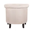 Низкое кресло Swaun Beige Velvet №3 в Екатеринбурге