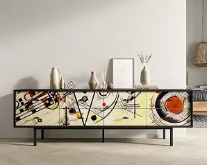 купить стильный Комод с восемью ящиками "Эмерсон (Emerson)" by Kandinsky арт EM03/Print_01
