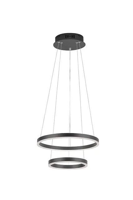 Люстра Orblaze 2 rings 400 black в Екатеринбурге Люстра Orblaze 2 rings 400 black