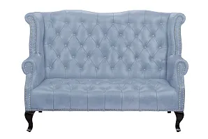 купить стильный Кожаный дизайнерский диван лофт Royal Sofa Grey