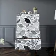 Комод высокий "Бербер (Berber)" принт 9 арт BB10/Print_09 №0