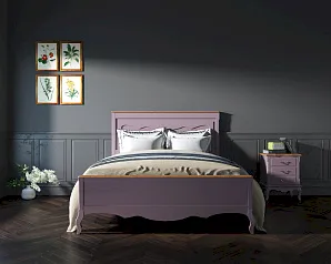 заказать Кровать "Леонтина (Leontina)" в лавандовом цвете 160x200 арт ST9341/16L