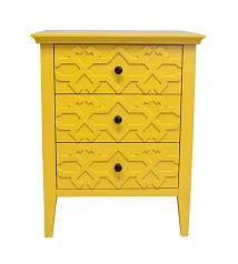Дизайнерская тумба Friz Yellow в интерьере