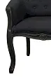 Двухместный дизайнерский диван Kandy Double Black Old №4 в Екатеринбурге