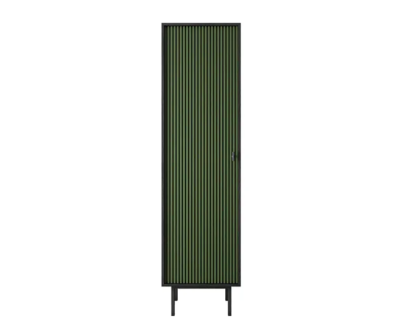Шкаф c одной дверкой "Эмерсон (Emerson)" арт EM101/green/L