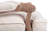 Мягкое полукресло с подлокотниками Niro Rattan Beige №4 в Екатеринбурге