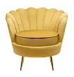 Низкое кресло ракушка Pearl Yellow №0 в Екатеринбурге