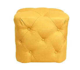 красивые Дизайнерский пуф Amrit Yellow в интернет-магазине