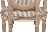 Мягкий стул с подлокотниками Volker Arm Orange Pinstripe №4 в Екатеринбурге